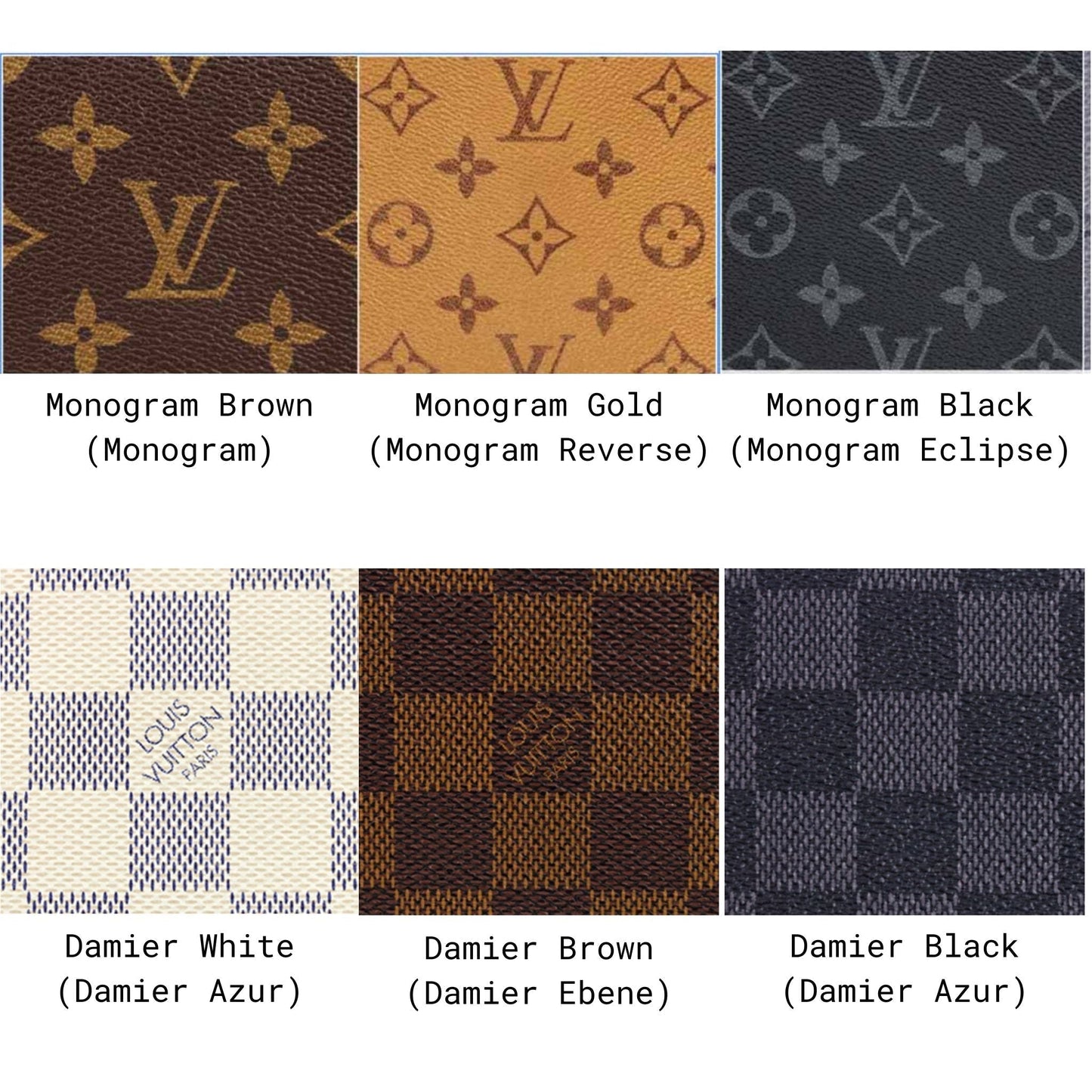 Recycled Louis Vuitton Watch band AW-LV02