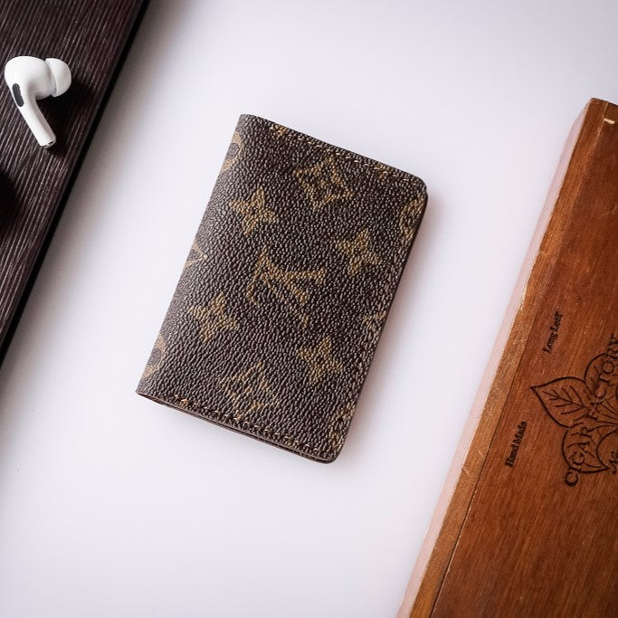Recycled Louis Vuitton Wallet – Handmade Slim Luxury Wallet 2