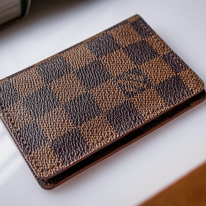 Recycled Louis Vuitton Wallet – Handmade Slim Luxury Wallet 2
