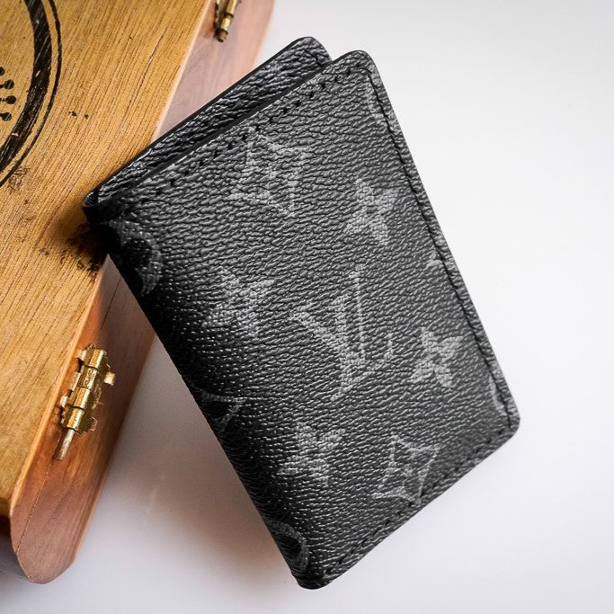 Recycled Louis Vuitton Wallet – Upcycled Luxury Card Holder 1