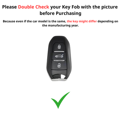 Premium LV Canvas Key Case for Peugeot– Handmade from Authentic Upcycled Louis Vuitton