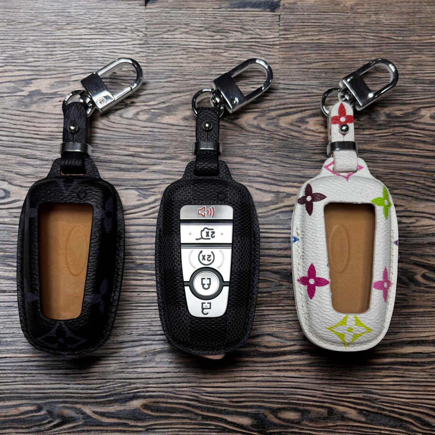 Upcycled LV Key Fob Case for Ford – Handmade & One of a Kind