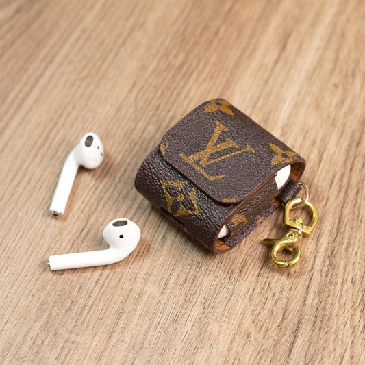 Authentic LV Leather Airpod Case – Limited Edition