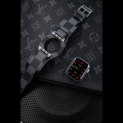 Recycled Louis Vuitton Apple watch band AW-LV13
