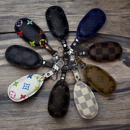 Premium LV Canvas Key Case for Mercedes-Benz – Handmade from Authentic Upcycled Louis Vuitton