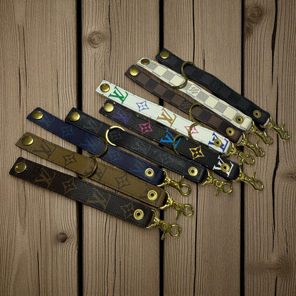 Authentic LV Leather Key Chain (No Key Fob) – Limited Edition