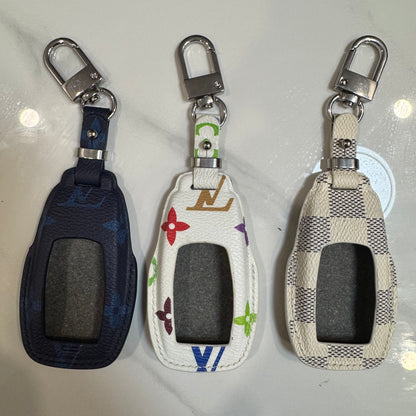 Premium LV Canvas Key Case for Mercedes-Benz- 2 – Handmade from Authentic Upcycled Louis Vuitton