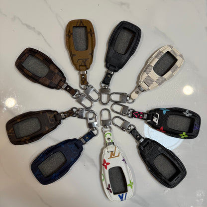 Premium LV Canvas Key Case for Mercedes-Benz- 2 – Handmade from Authentic Upcycled Louis Vuitton