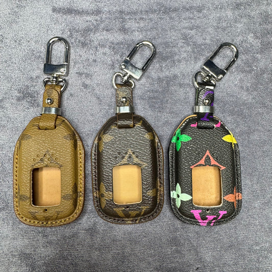 Premium LV Canvas Key Case for Honda – Handmade from Authentic Upcycled Louis Vuitton