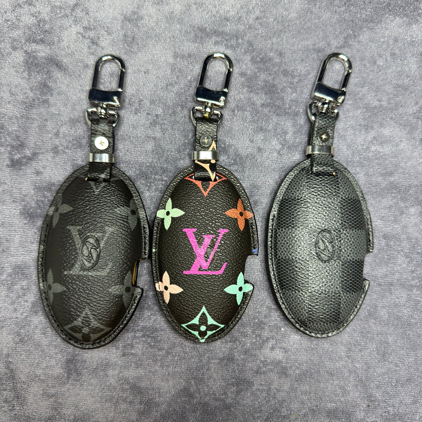 Premium LV Canvas Key Case for Hyundai – Handmade from Authentic Upcycled Louis Vuitton