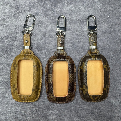 Premium LV Canvas Key Case for Toy – Handmade from Authentic Upcycled Louis Vuitton