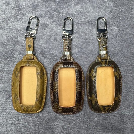 Premium LV Canvas Key Case for Toy – Handmade from Authentic Upcycled Louis Vuitton