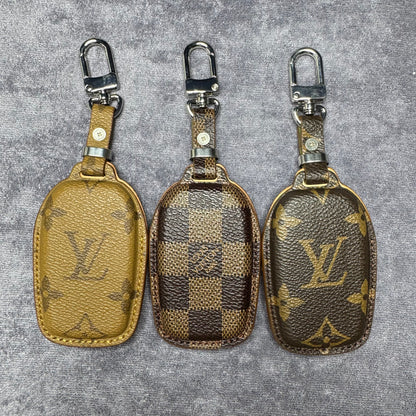 Premium LV Canvas Key Case for Toy – Handmade from Authentic Upcycled Louis Vuitton