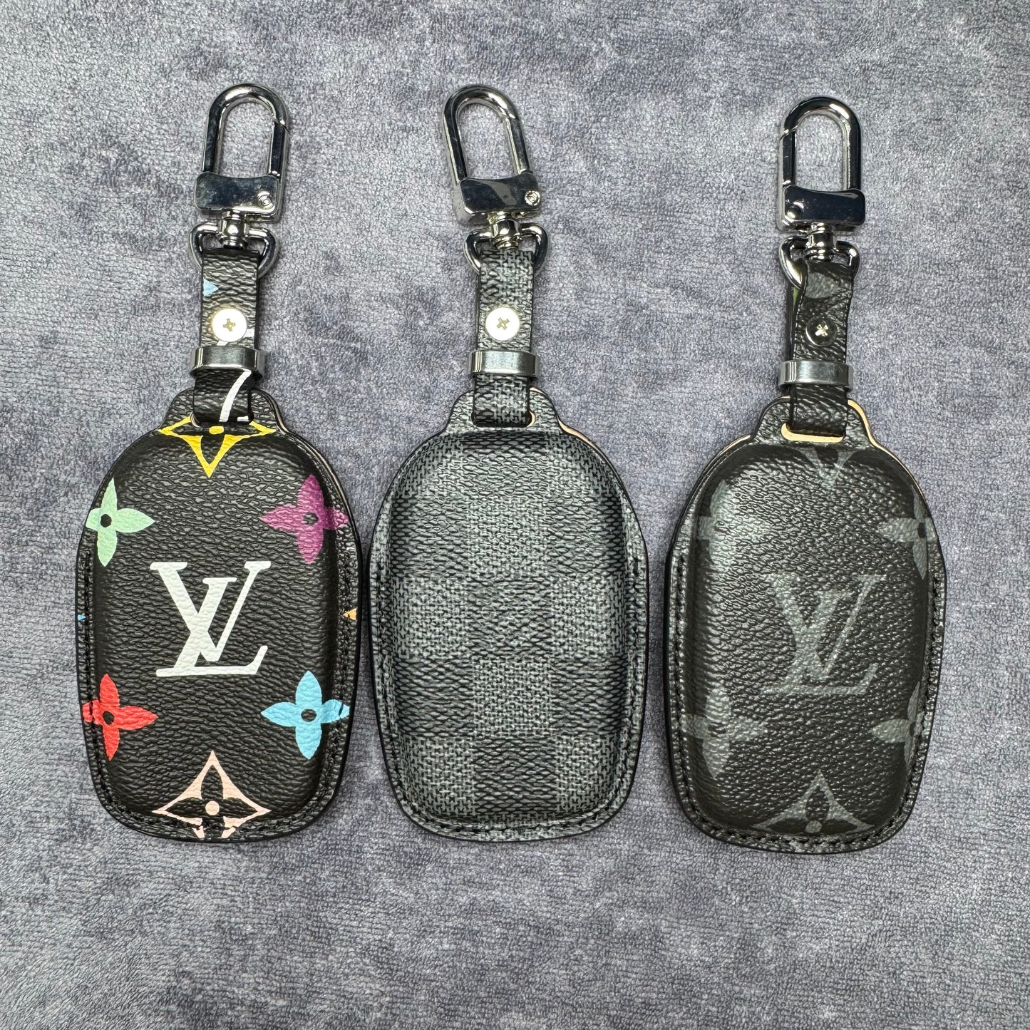 Premium LV Canvas Key Case for Toy – Handmade from Authentic Upcycled Louis Vuitton