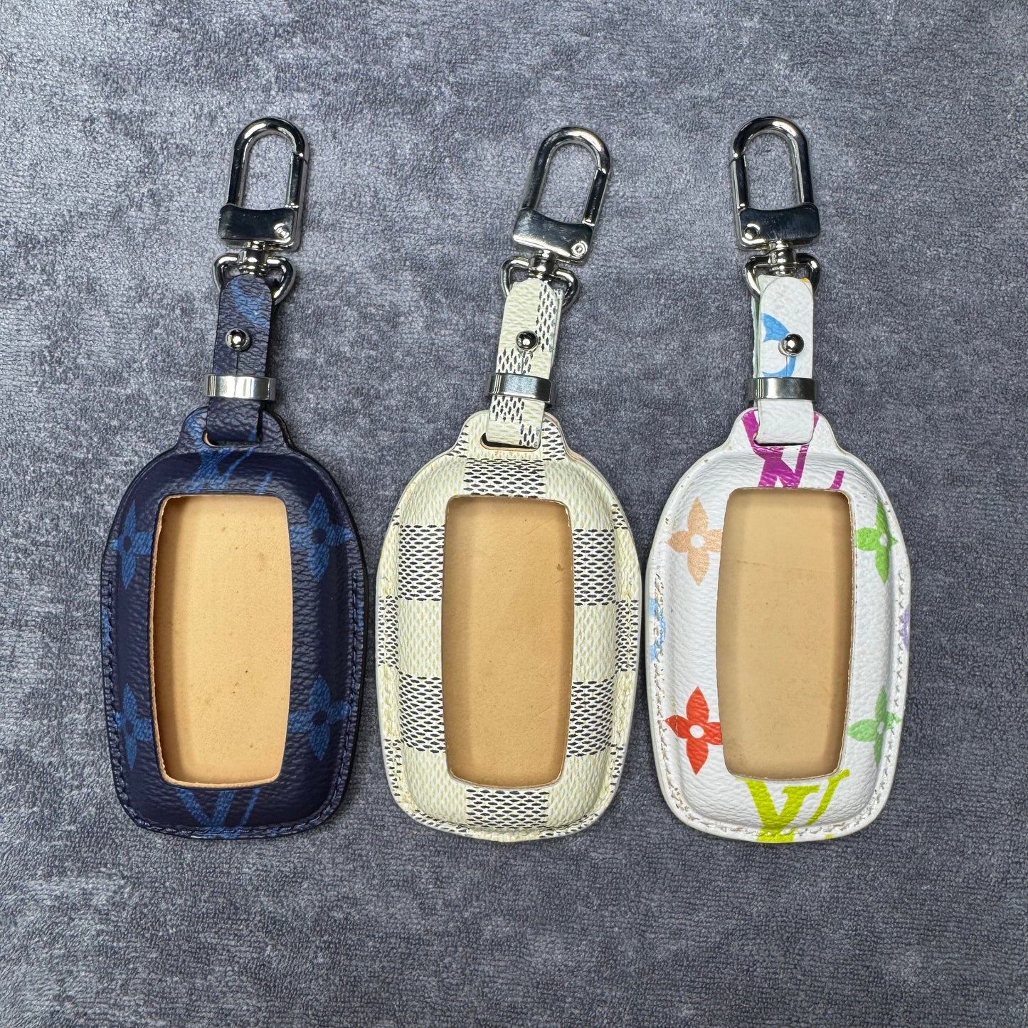 Premium LV Canvas Key Case for Toy – Handmade from Authentic Upcycled Louis Vuitton