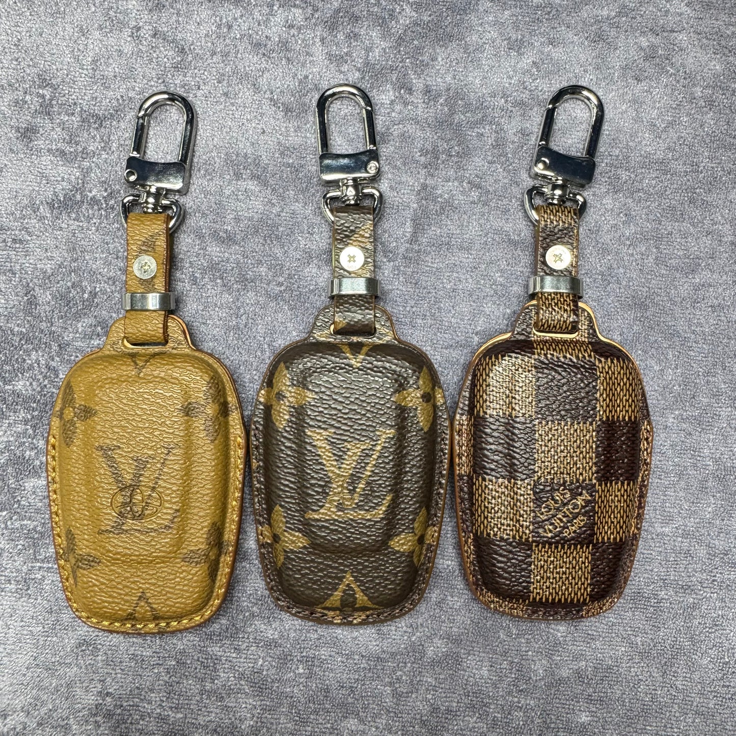 Premium LV Canvas Key Case for Toy 2– Handmade from Authentic Upcycled Louis Vuitton