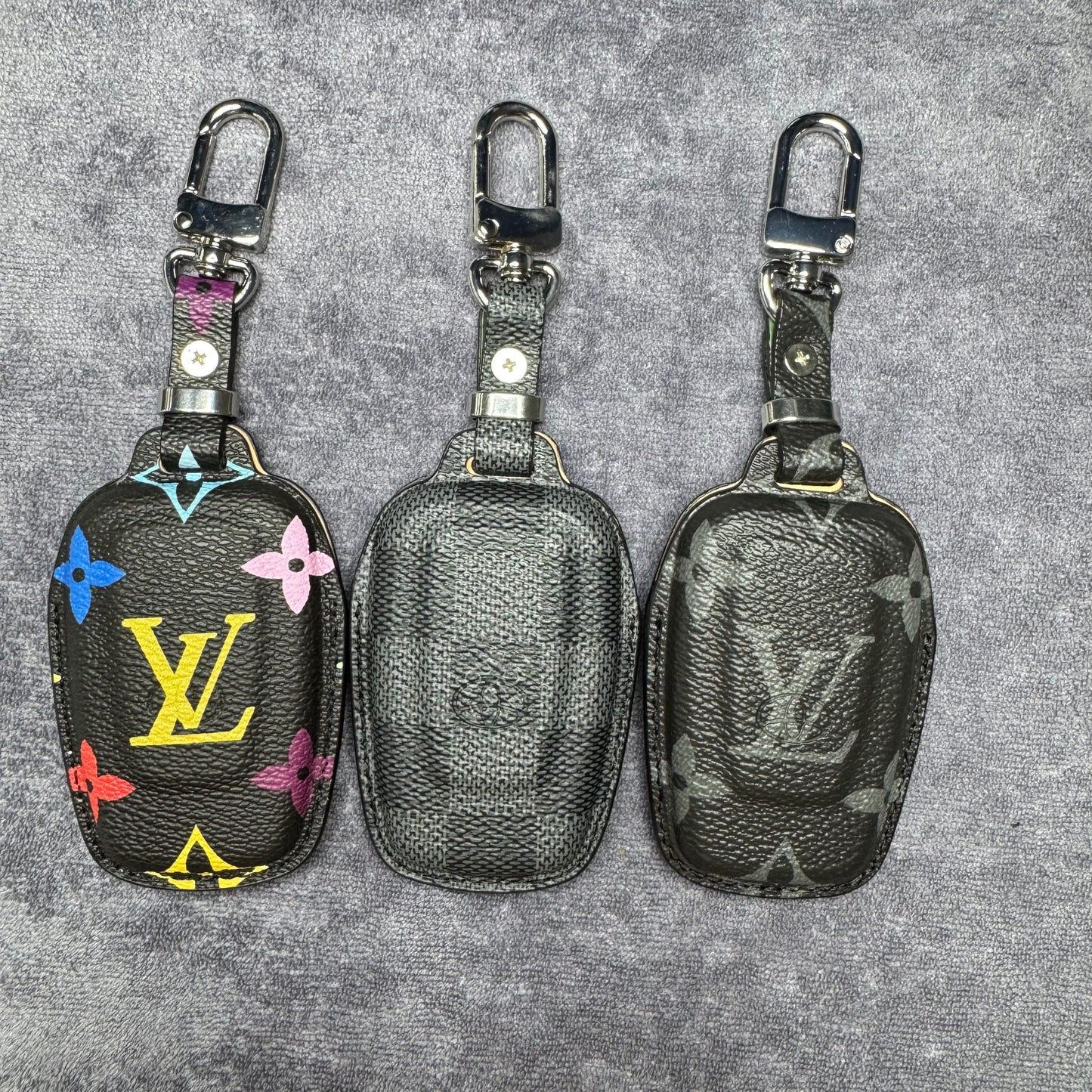 Premium LV Canvas Key Case for Toy 2– Handmade from Authentic Upcycled Louis Vuitton