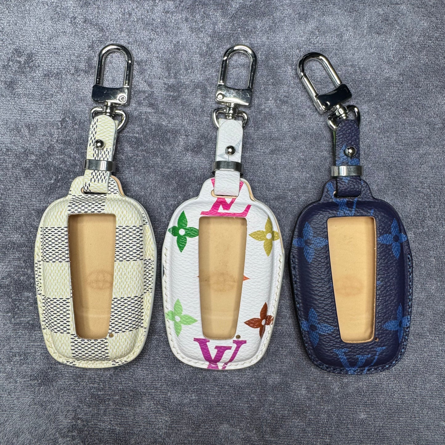 Premium LV Canvas Key Case for Toy 2– Handmade from Authentic Upcycled Louis Vuitton