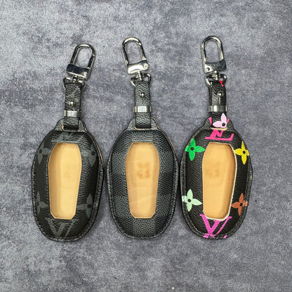 Premium LV Canvas Key Case for Peugeot– Handmade from Authentic Upcycled Louis Vuitton