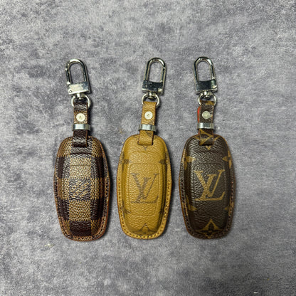 Premium LV Canvas Key Case for Audi – Handmade from Authentic Upcycled Louis Vuitton