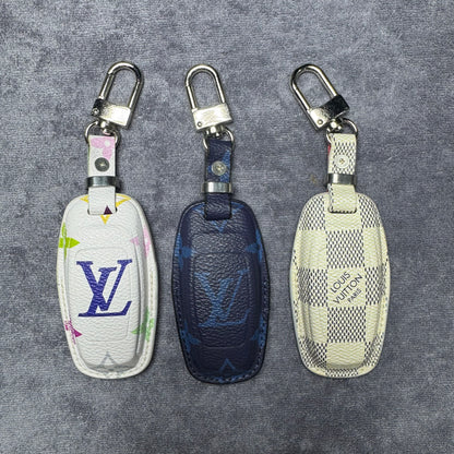 Premium LV Canvas Key Case for Audi – Handmade from Authentic Upcycled Louis Vuitton