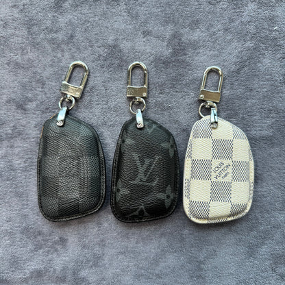 Premium LV Canvas Key Case for Cadillac – Handmade from Authentic Upcycled Louis Vuitton