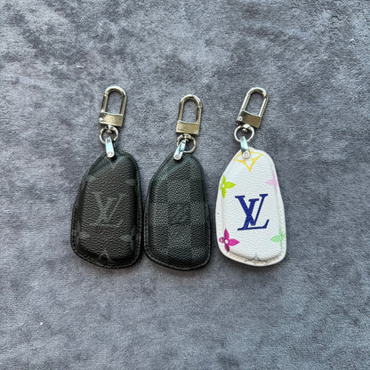 Premium LV Canvas Key Case for Volkswagen – Handmade from Authentic Upcycled Louis Vuitton