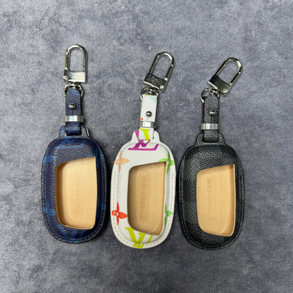Premium LV Canvas Key Case for Dodge – Handmade from Authentic Upcycled Louis Vuitton
