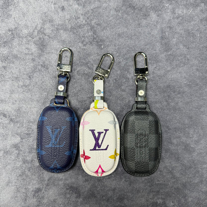 Premium LV Canvas Key Case for Dodge – Handmade from Authentic Upcycled Louis Vuitton
