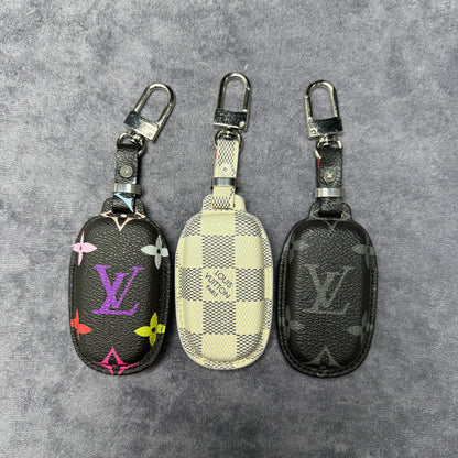 Premium LV Canvas Key Case for Dodge – Handmade from Authentic Upcycled Louis Vuitton