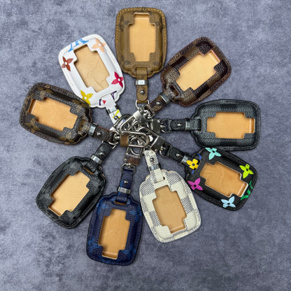 Premium LV Canvas Key Case for Chevy Tahoe – Handmade from Authentic Upcycled Louis Vuitton