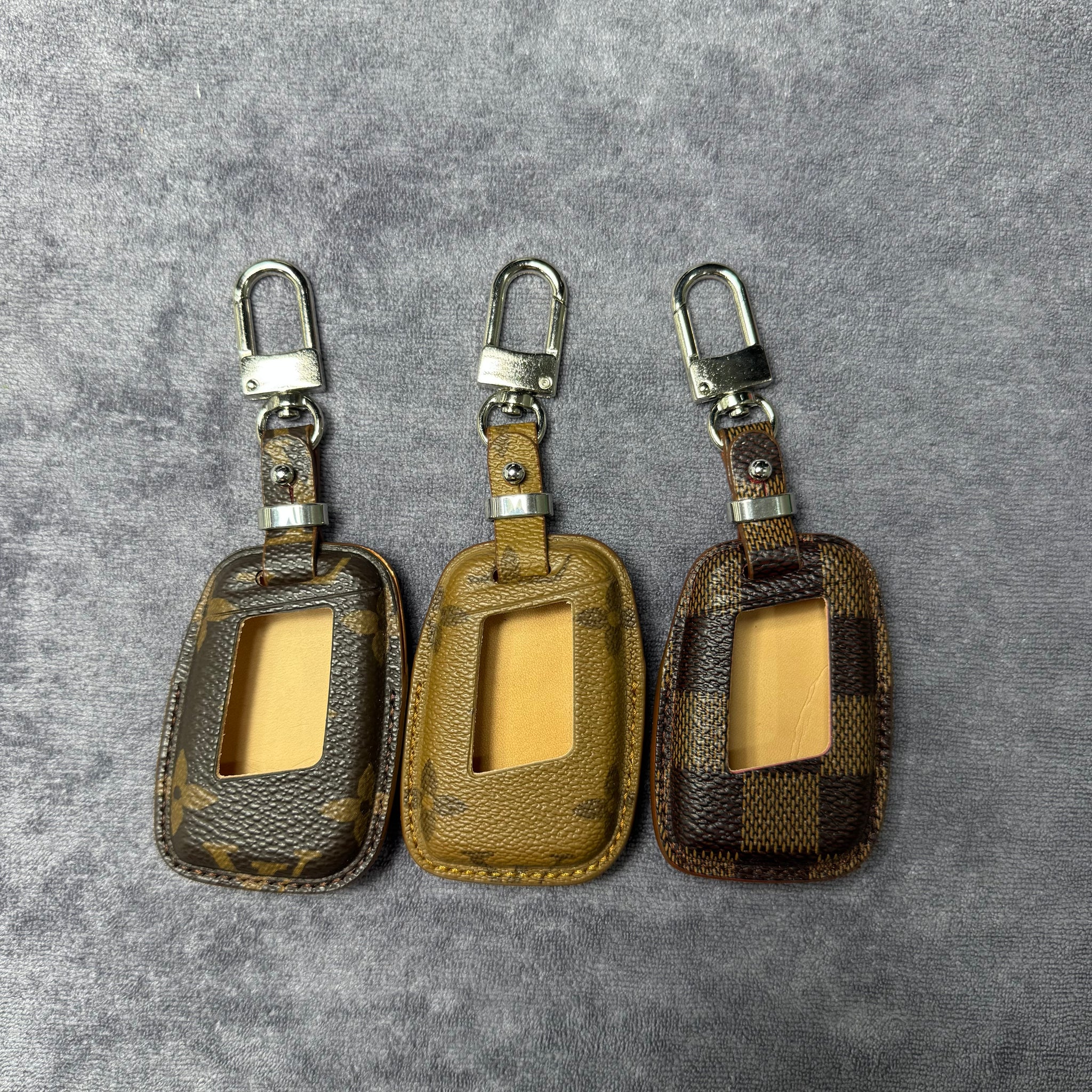 Premium LV Canvas Key Case for Volkswagen 2 – Handmade from Authentic Upcycled Louis Vuitton
