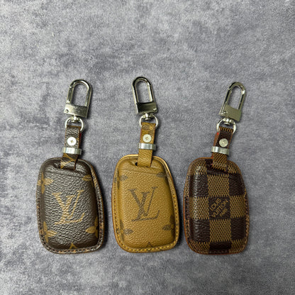 Premium LV Canvas Key Case for Volkswagen 2 – Handmade from Authentic Upcycled Louis Vuitton