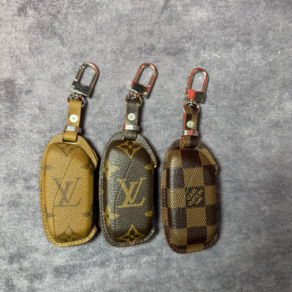 Premium LV Canvas Key Case for BMW 2 – Handmade from Authentic Upcycled Louis Vuitton