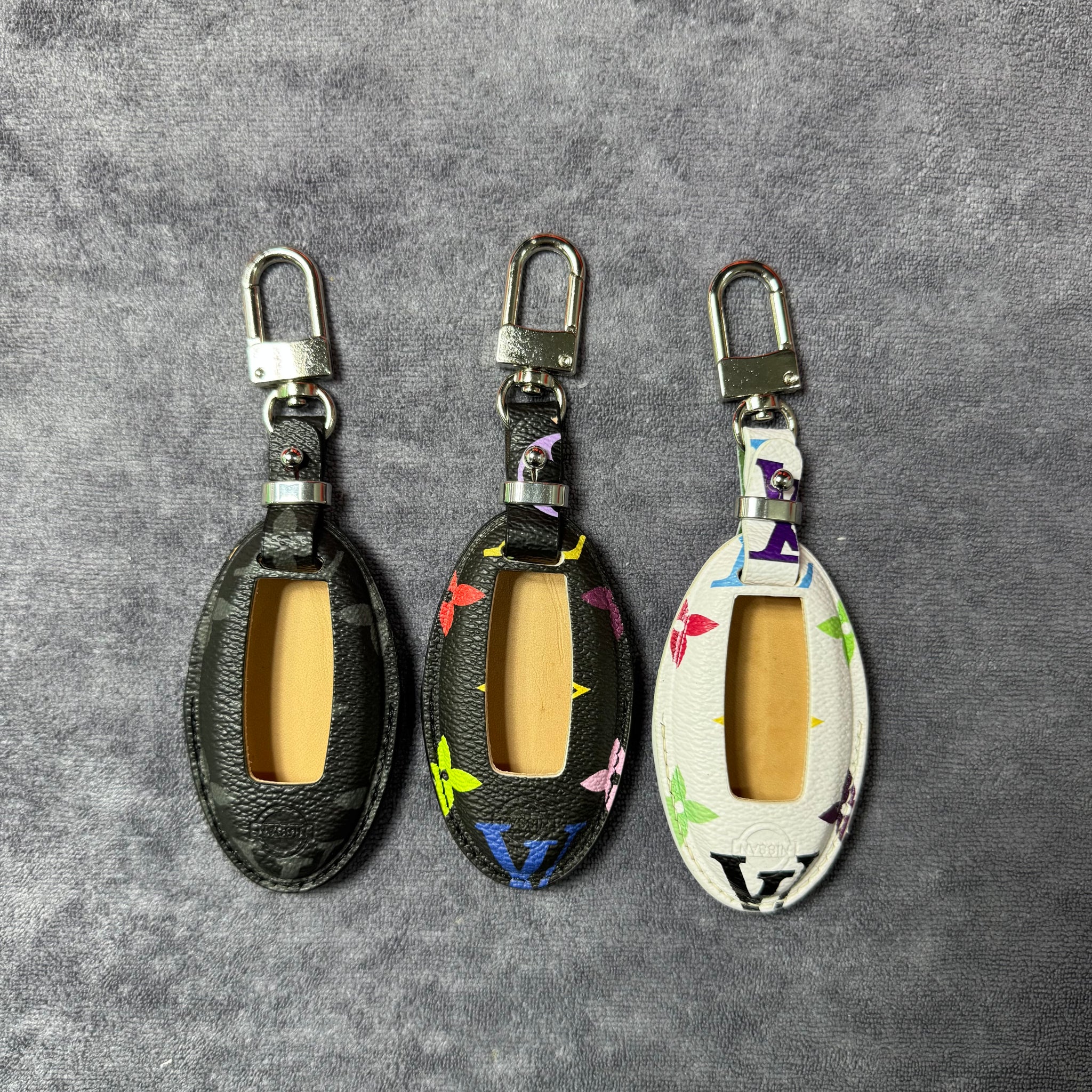 Premium LV Canvas Key Case for Nissan – Handmade from Authentic Upcycled Louis Vuitton