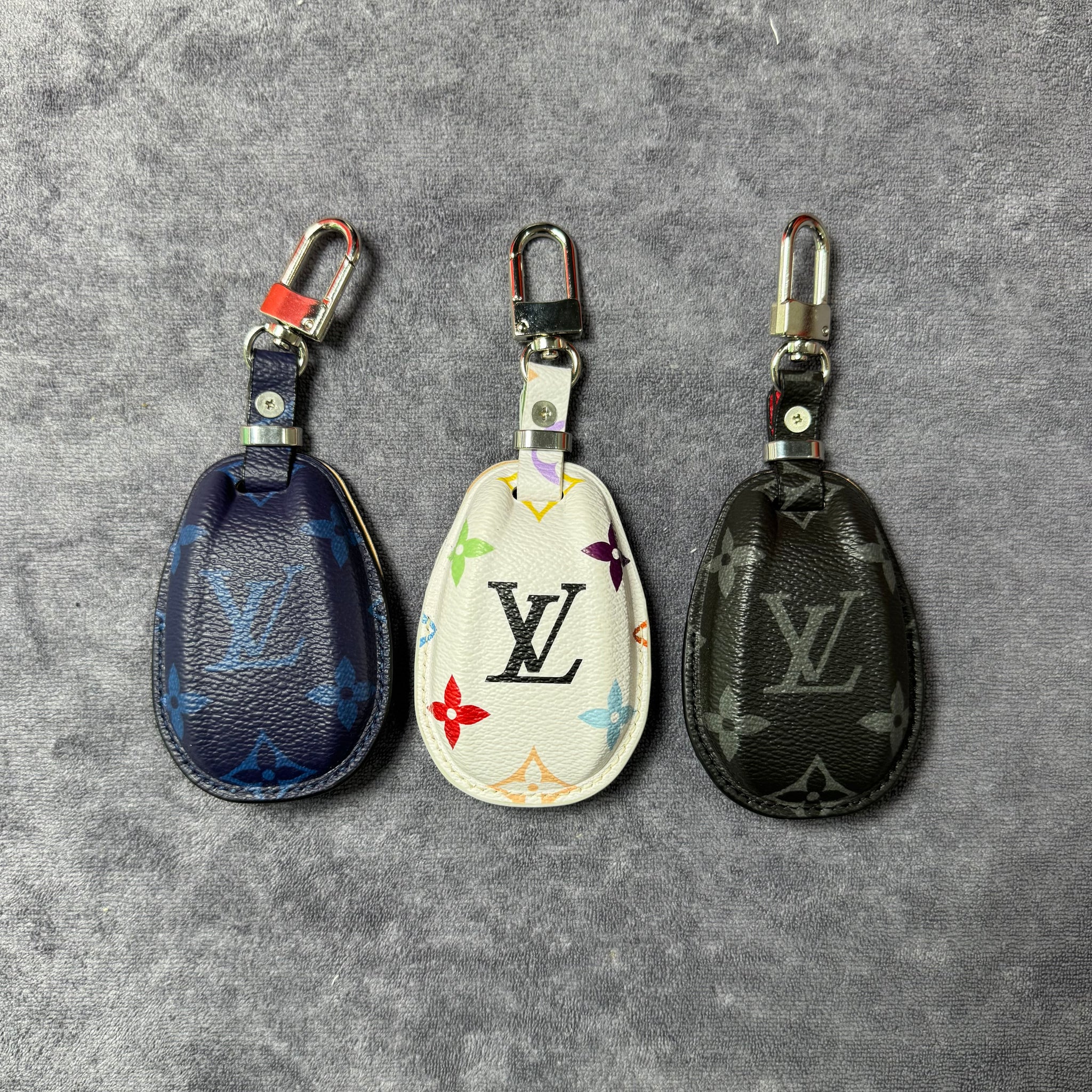 Premium LV Canvas Key Case for Alfa Romeo – Handmade from Authentic Upcycled Louis Vuitton