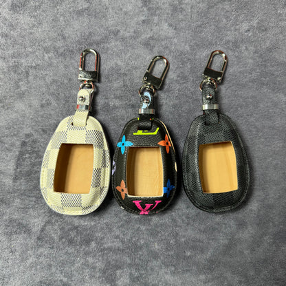 Premium LV Canvas Key Case for Alfa Romeo – Handmade from Authentic Upcycled Louis Vuitton