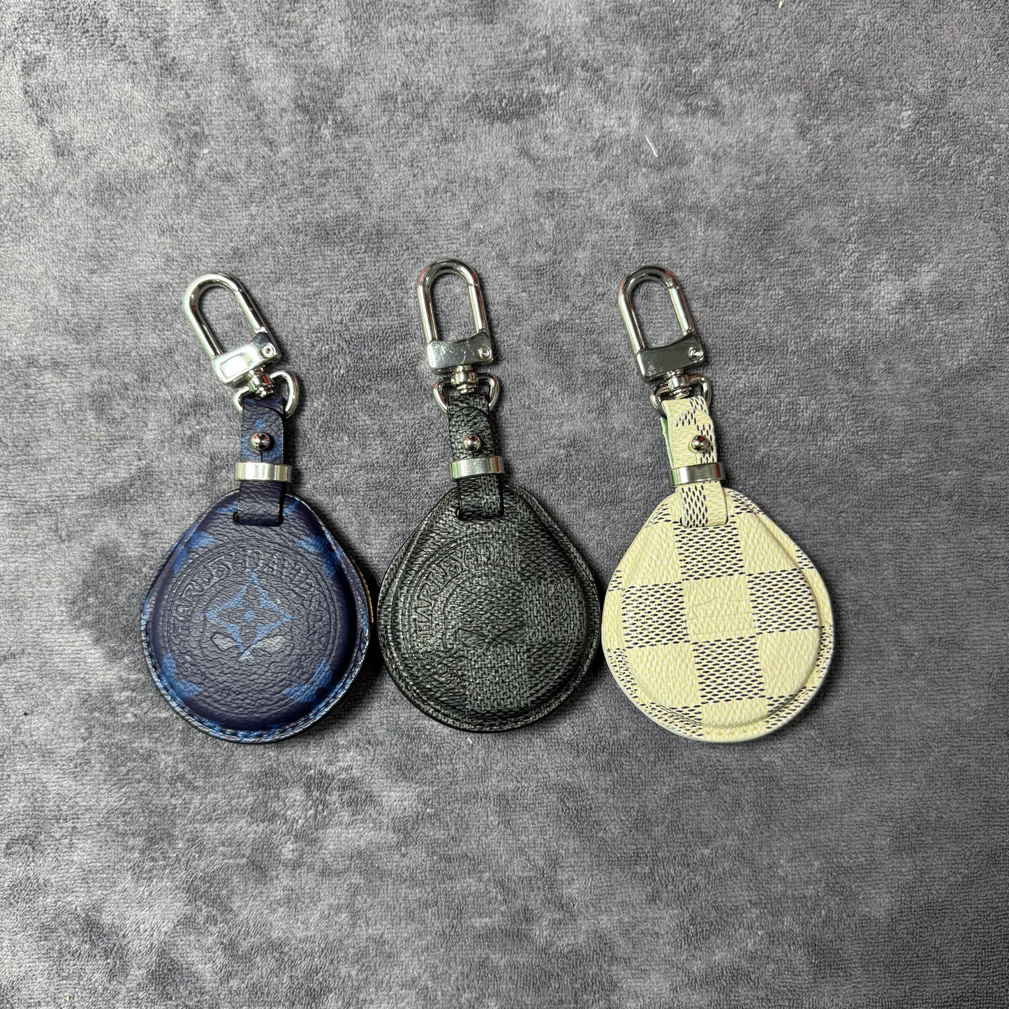 Premium LV Canvas Key Case for Harley D – Handmade from Authentic Upcycled Louis Vuitton