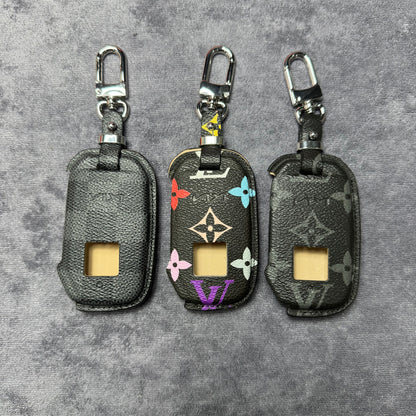 Premium LV Canvas Key Case for KIA 2 – Handmade from Authentic Upcycled Louis Vuitton