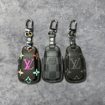 Premium LV Canvas Key Case for Audi 2 – Handmade from Authentic Upcycled Louis Vuitton