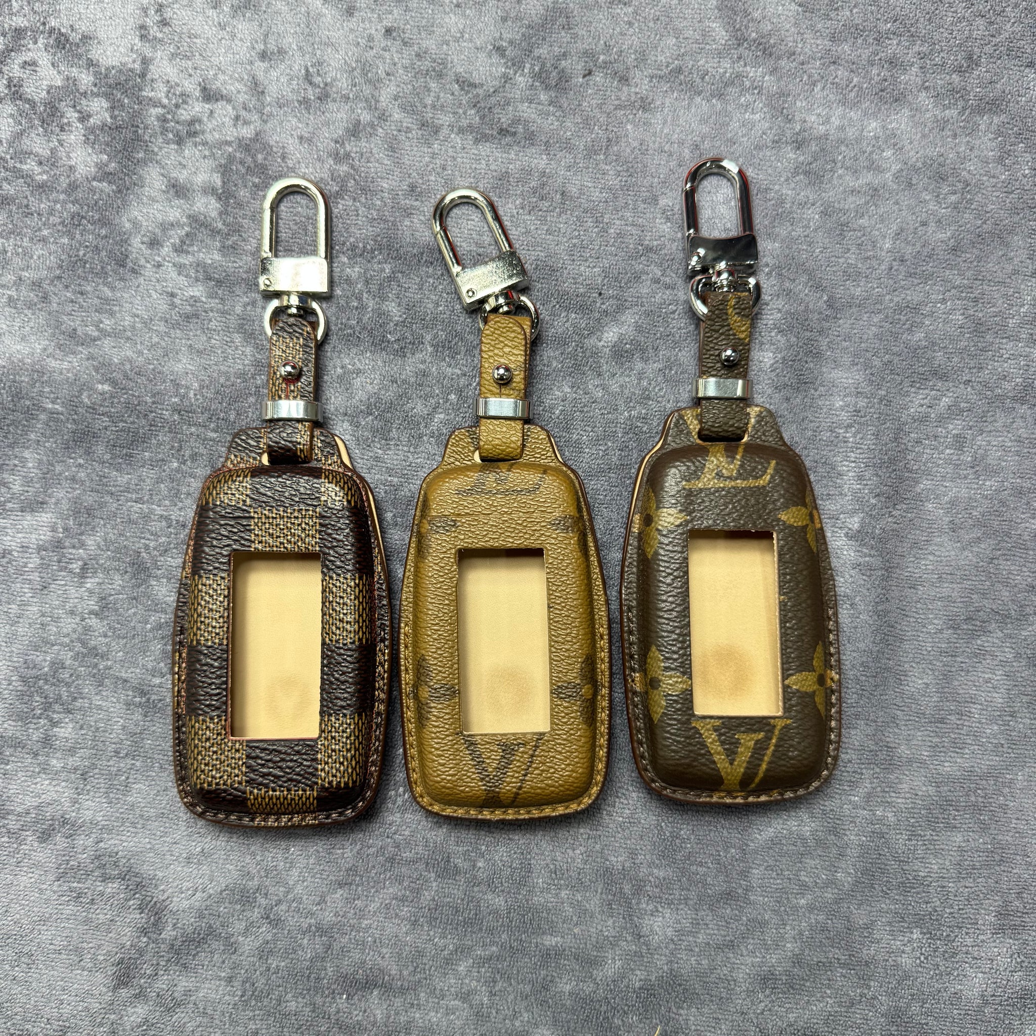 Premium LV Canvas Key Case for Acura – Handmade from Authentic Upcycled Louis Vuitton