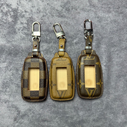Premium LV Canvas Key Case for Acura – Handmade from Authentic Upcycled Louis Vuitton