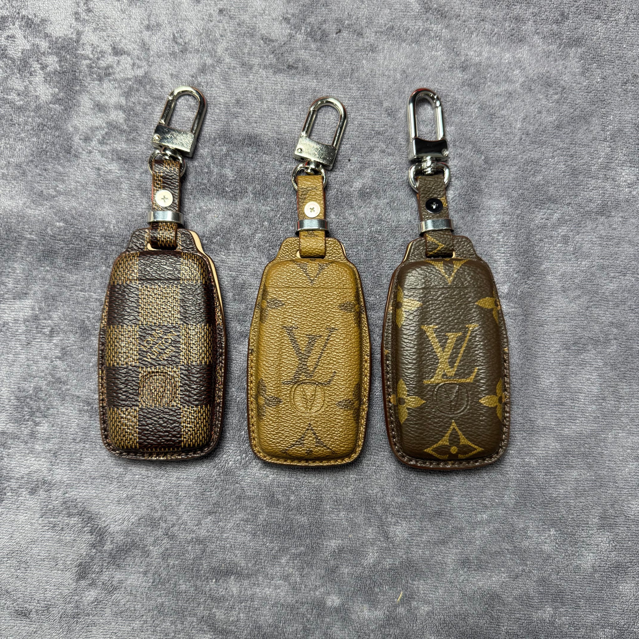 Premium LV Canvas Key Case for Acura – Handmade from Authentic Upcycled Louis Vuitton
