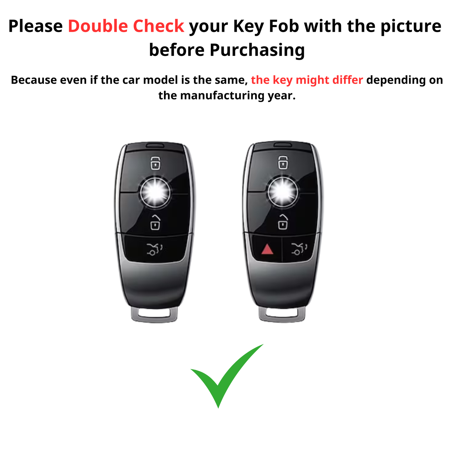 Premium LV Canvas Key Case for Mercedes-Benz- 2 – Handmade from Authentic Upcycled Louis Vuitton