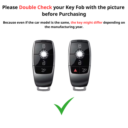 Premium LV Canvas Key Case for Mercedes-Benz- 2 – Handmade from Authentic Upcycled Louis Vuitton